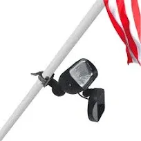 Solar Flag Pole Light 4 Super-Bright led Flagpole Light Solar Powered Outdoor...