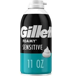 Gillette Foam Shaving Cream for Sensitive Skin