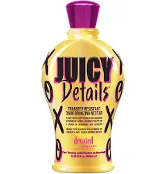 Devoted Creations Juicy Details Transfer Resistant Bronzing Tanning Lotion 12.25 oz