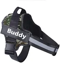 Personalized Reflective Pet Harness - Pawzopaws