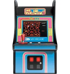 Ms. Pac-Man Micro Player Retro Arcade Hand Held Game-My Arcade Check Screen