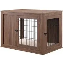 UniPaws Medium Pet Crate with Cushion