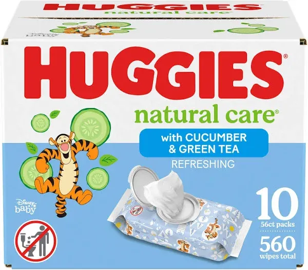 Huggies Natural Care Refreshing Baby Wipes