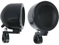 Rockville MAC40B 4" Black Swivel Aluminum Tower/Handlebar Speaker Pods