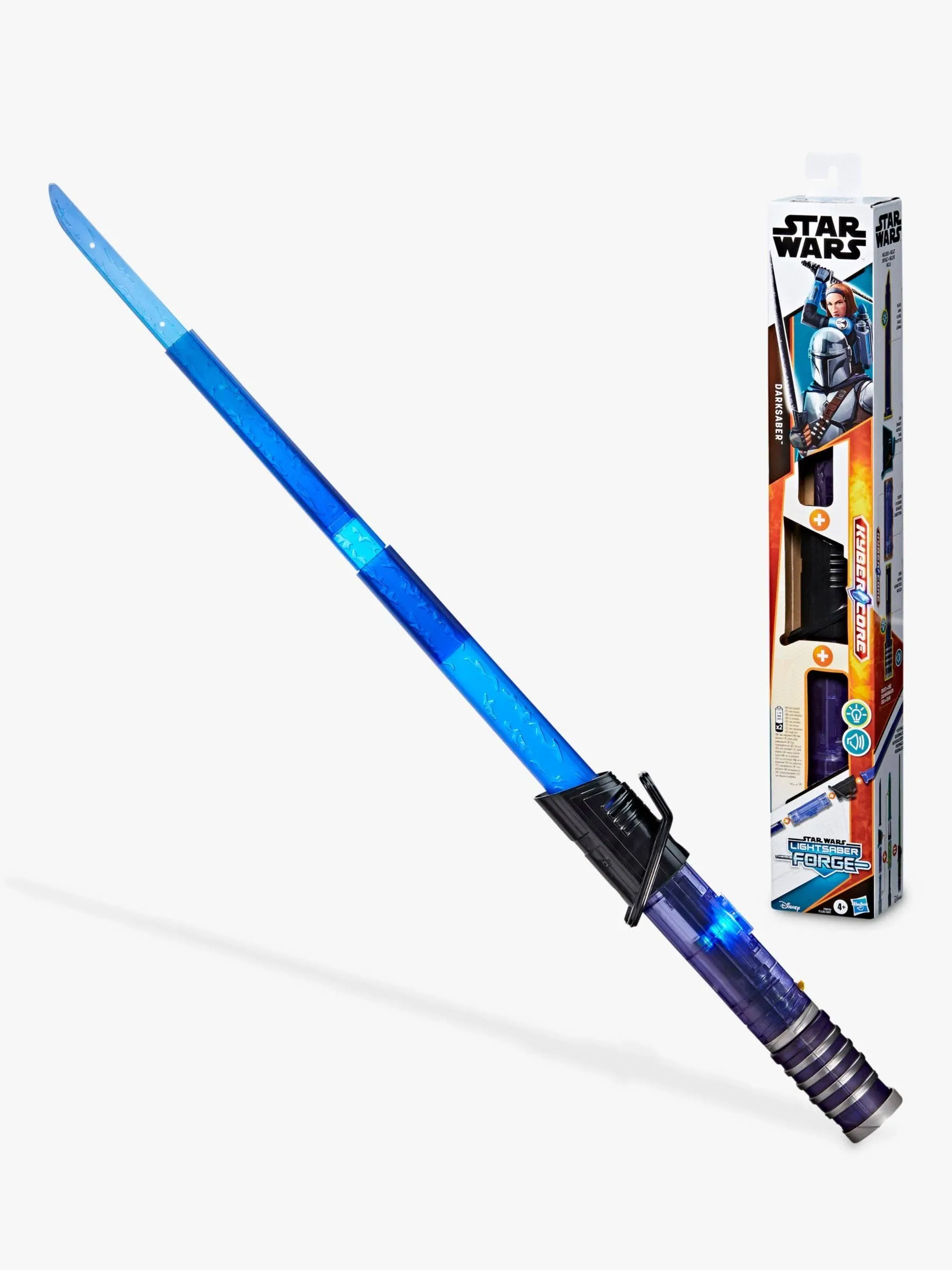 Star Wars Lightsaber Forge Kyber Core Darksaber, Customisable Electr (US IMPORT)