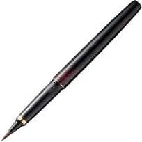 Kuretake No.50 Fountain Hair Brush Pen DW140-50 Bekko Tone Deep Red from Japan