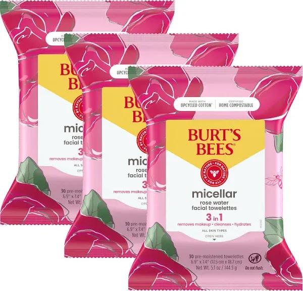 Burt's Bees Micellar Makeup Removing Towelettes