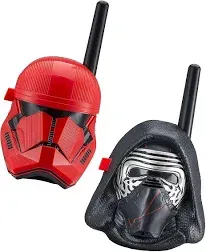 eKids Disney Star Wars Walkie Talkies SW-202KT.EXv9M Static-Free Up to 500 FT