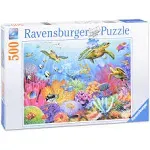 Ravensburger Tropical Waters 500 Piece Jigsaw Puzzle Sea Turtles Sealed New