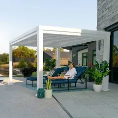 Backyard Discovery Windham Modern Steel Pergola