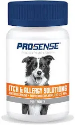 Pro-Sense Itch and Allergy Solutions, 100 count