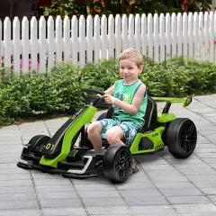 Aosom 24V 7.5 MPH Electric Go Kart