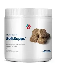 Pet Parents® Multifunctional SoftSupps® Multivitamin for Dogs w/Glucosamine Chondroitin for Dogs, Salmon Oil for Dogs, Probiotics for Dogs - Dog Multivitamin for Dog Immune Support, 90ct Dog Vitamins