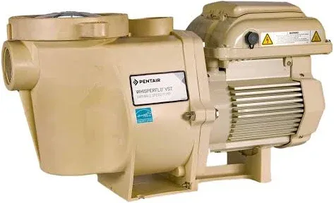 Pentair WhisperFlo VST Variable Speed Pool Pump