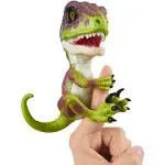 WowWee Fingerlings Stealth Untamed Raptor Dinosaur Toy, Green