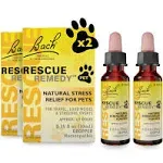 Rescue Bach Rescue Remedy Pet Dropper 10ml, Natural Stress Relief, Calming for Dogs, Cats, & Other Pets, Homeopathic Flower Essence, Th