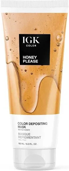 IGK - Color Depositing Hair Mask Honey Please 6 oz.