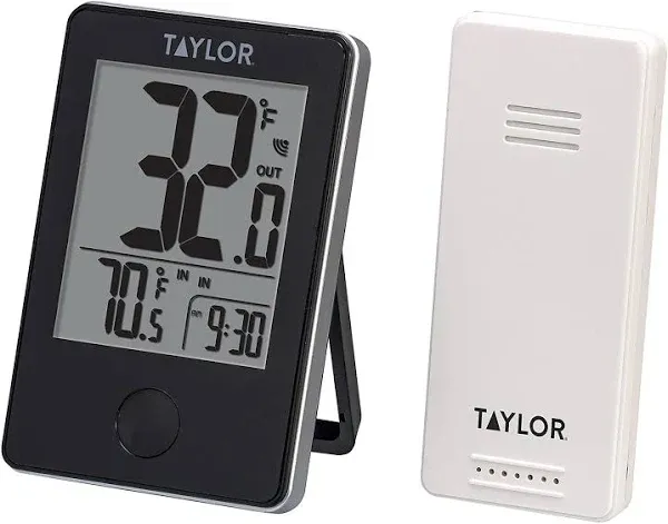 Taylor Wireless Digital Indoor Outdoor Thermometer