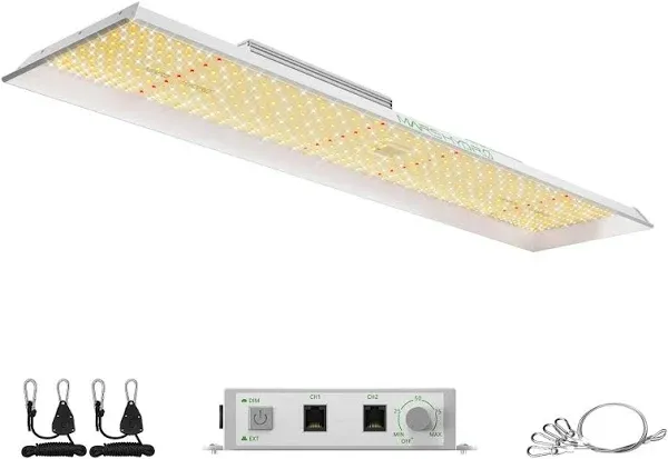 2PCS Mars Hydro VG40/VG80/VG80<wbr/>R LED Grow Light Bars Greenhouse Under Conopy VG