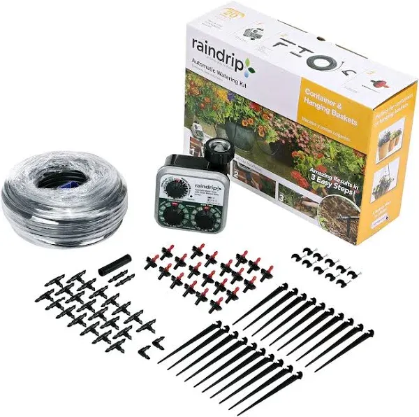 Raindrip Automatic Plant Watering Kit