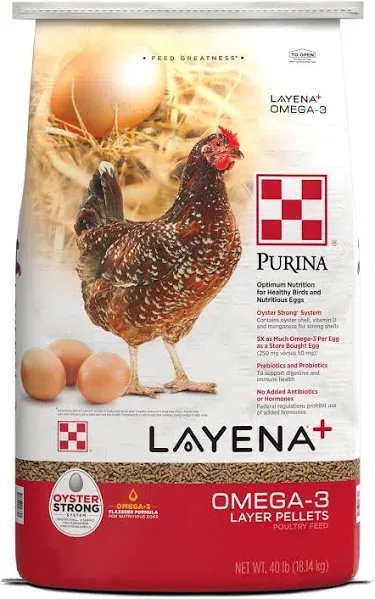 Layena Plus Omega-3 Layer Pellets Poultry Feed