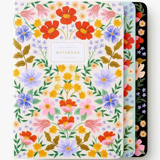 Rifle Paper Co Bramble Notebooks Set of 3