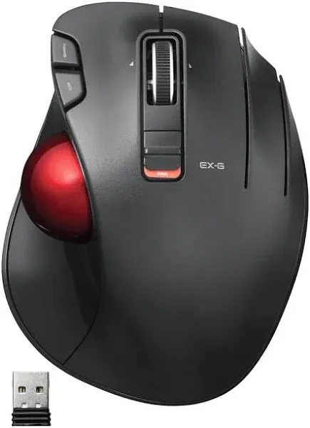 ELECOM EX-G Wireless Trackball Mouse