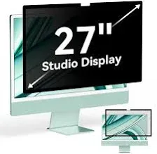 Protescreen 2024 Fully Removable Privacy Screen for iMac 27 Inch Studio Display Desktop Computer Monitor