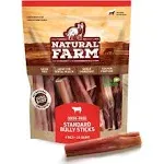 Natural Farm Bully Sticks, Odor-Free, (6 Inch, 12 Ounces), Packaged by Weight...