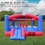 Sunny &amp; Fun Inflatable Bounce House | Giant 12x10.5 Feet Blow-Up Jump Bouncy ...