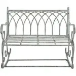 Safavieh Ressi Rock Bench - Antique Green