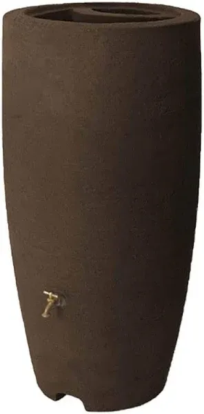 Algreen Athena 50 gal. Brownstone Rain Barrel