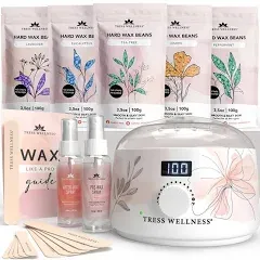 Tress Wellness Waxing Kit - Easy to use - For Sensitive skin