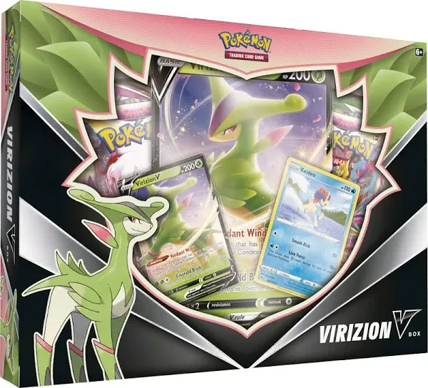 Pokemon Virizion V Box