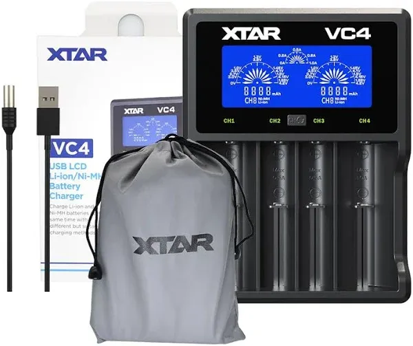 XTAR VC4 Battery Charger