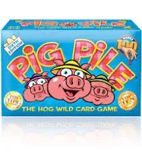 Vintage 2002 R&amp;R Games - Pig Pile The Hog Wild Card Game 2 Replaced Pigs Complet