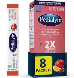 Pedialyte Fast Hydration Electrolyte Powder