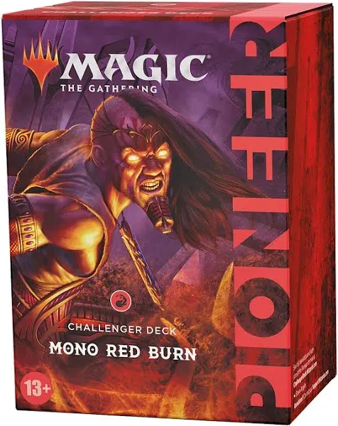 Magic The Gathering Pioneer Challenger Deck Mono Red Burn (Red)