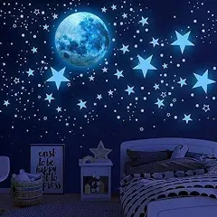 Glow in The Dark Stars Wall Decals