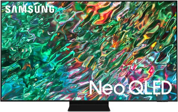 "Samsung QN90B QN75QN90BAF 75'' Class QN90B Smart LED TV 2022 - 4K UHDTV - Titan Black, Sand Black - HLG, HDR10+ - Neo QLED Backlight - Bixby, Google Assistant, Alexa Supported - Netflix, Amazon Prime, Disney+, Hulu, Apple TV, YouTube, HBO Max, Peacock, Sli"