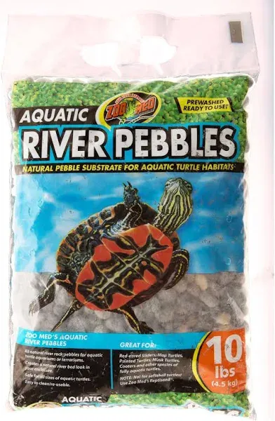 Zoo Med Aquatic River Pebbles for Turtle