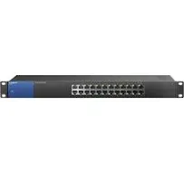 NEW Linksys LGS124P 24-Port Business Gigabit POE+ Switch Ethernet 24 Port Gig