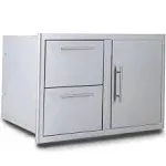 Blaze 32-Inch Access Door and Drawer Combo