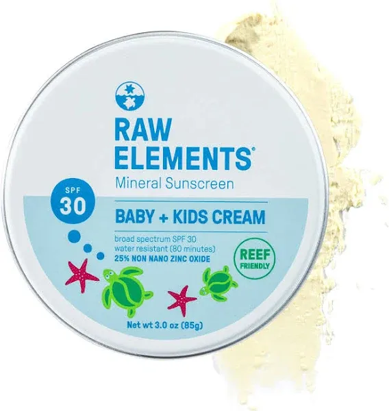 Baby & Kids SPF 30+ Mineral Sunscreen Tin