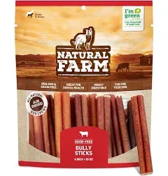 Natural Farm Bully Sticks Odor Free