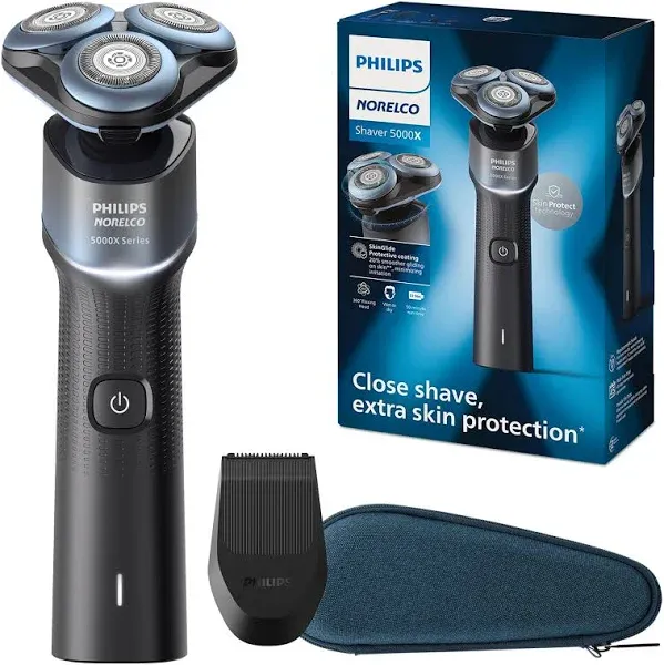 Philips Norelco Shaver 5000X, Rechargeable Wet &amp; Dry Shaver Precision X5006/85