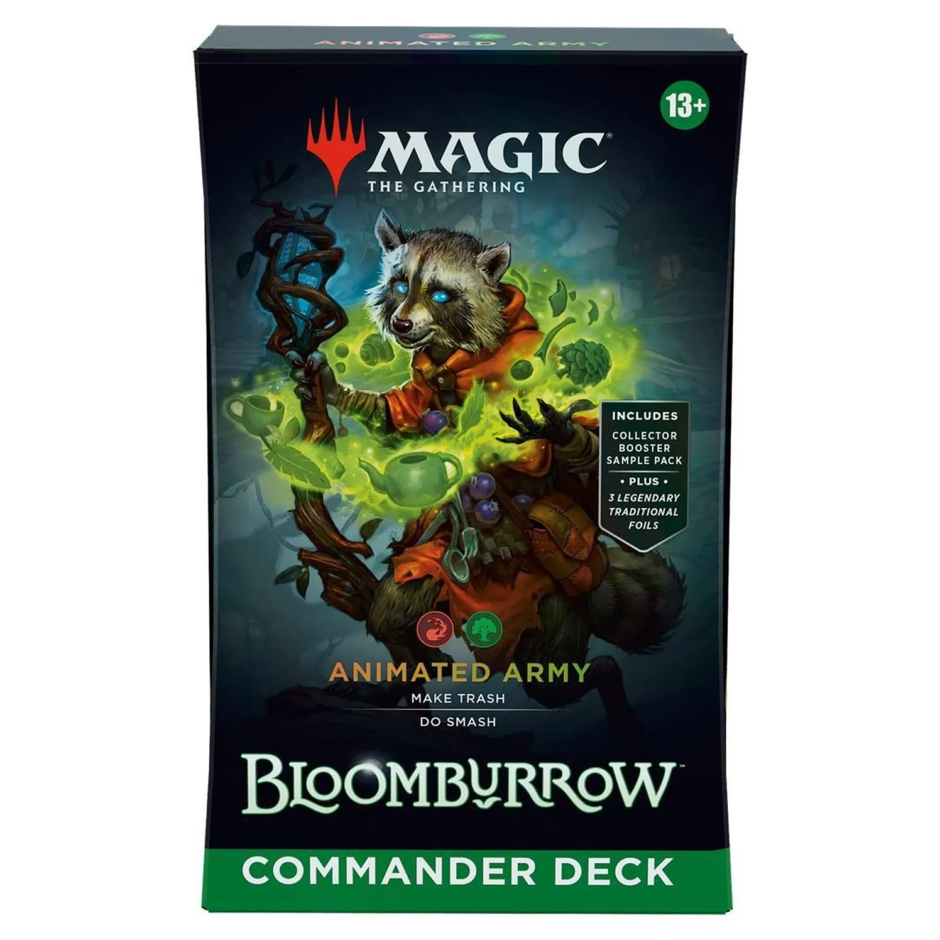 Magic: The Gathering Bloomburrow Commander Deck - Animated Army