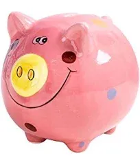 JYPHM Ceramic Piggy Bank for Kids