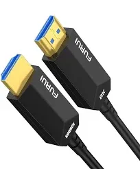 FURUI Fiber Optic 8K HDMI Cable 33ft 48Gbps 8K@60Hz,4K@12<wbr/>0Hz