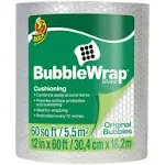 Duck 12 in. W x 60 ft. L Bubble Wrap